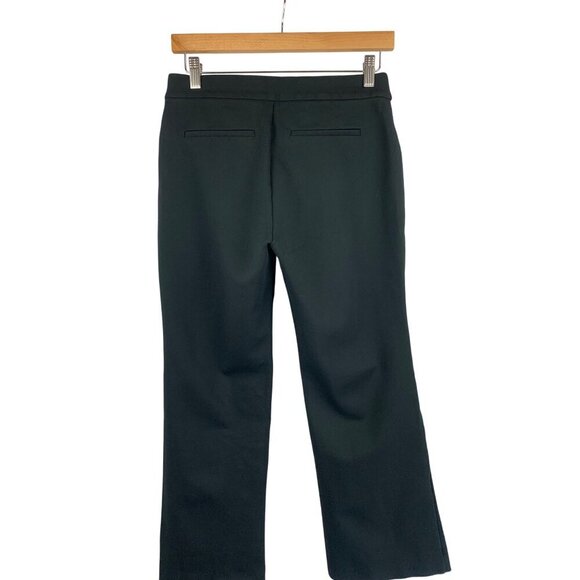 J.Crew Womens Black Bi-Stretch Wool-Blend Trousers Size 4 - Picture 2 of 7